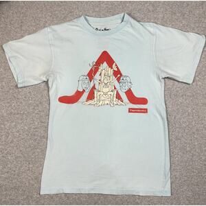 Lootwear Exclusive Mens T-Shirt Rick & Morty Unproductive Jerry  Blue S GUC